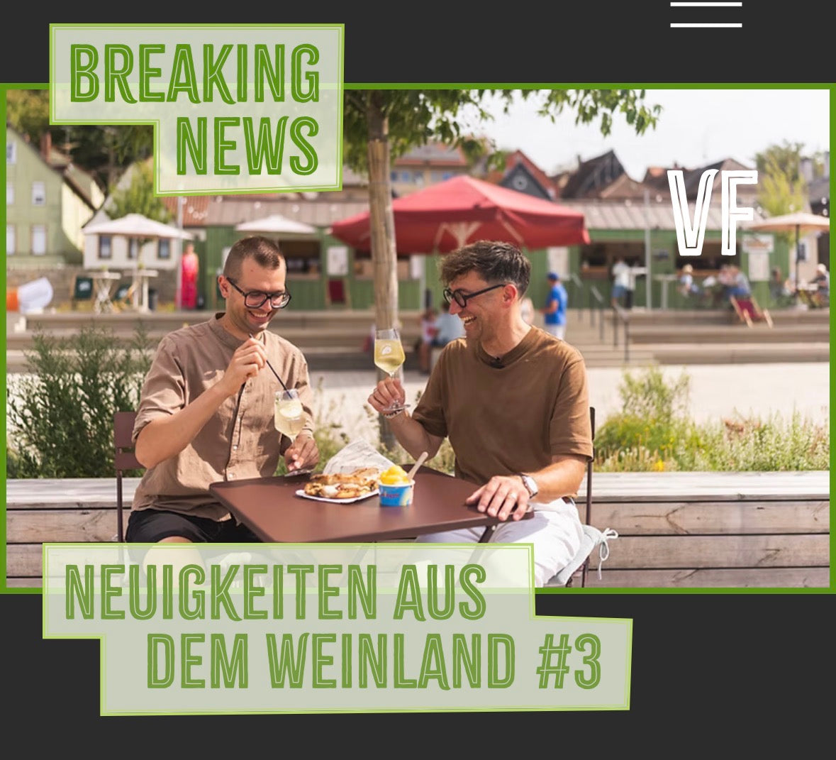Video laden: ein Werbefilm über unseren schönen Platz in Marktbreit am Mainufer